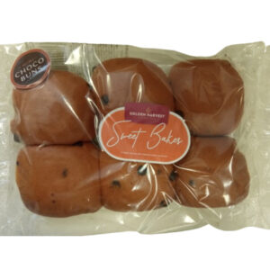 GOLDEN HARVEST MINI CHOCO BUNS 6 EACH