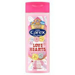 I CAREX SHOWER & BATH - LOVE HEARTS 500 ML