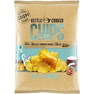 KETTLE CHIPS SALT & VINEGAR 150 GRMS