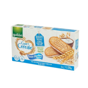 GULLON CUOR DI CEREALE YOGURT SENZA ZUCCHERO 220 grms