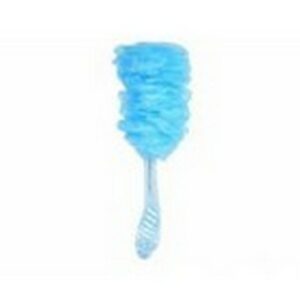 I ATHENA MESH BATH BRUSH W/HANDLE 1 PCS.