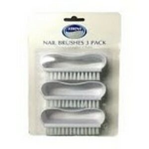 I ATHENA PLASTIC NAIL BRUSHES 3 PCS.
