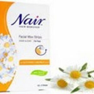 I NAIR FACIAL WAX STRIPS 12 PCS.