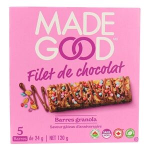 MADEGOOD GRANOLA BARS BIRTHDAY CAKE 5X120 GRMS