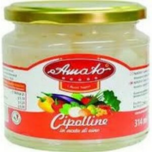 I AMATO ONIONS IN  WINE VINEGAR 314 ML