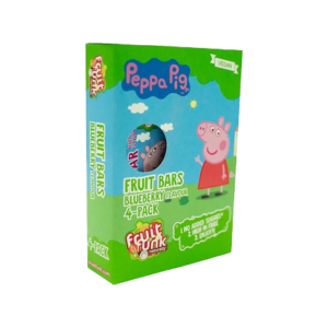 FRUIT FUNK SCHOOLBARS BLUEBERRY - PEPPA PIG €1.99 4X20 GRMS