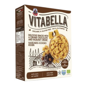 VITABELLA GLUTEN FREE CHOCOLATE HAZELNUT PILLOWS 300 GRMS