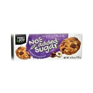 SWEET & JOY NO SUGAR ADDED CHOCOLATE & HAZELNUT 135 GRMS