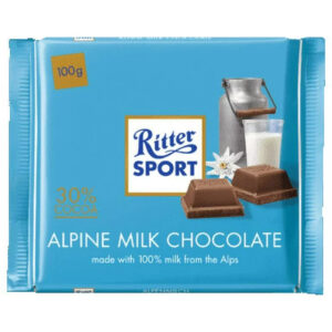 RITTER SPORT ALPINE MILK 100 GRMS
