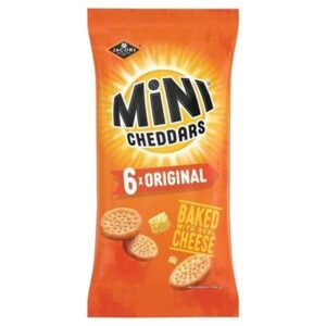 JACOBS MINI CHEDDARS ORIGNAL 6X23 GRMS
