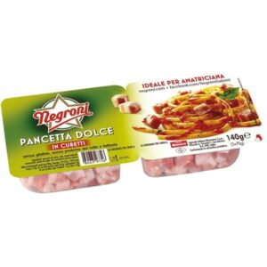 MONTORSI CUBETTI PANCETTA DOLCE 70 GRMS