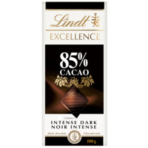 LINDT EXCELLENCE 85% CACOA 100 GRMS