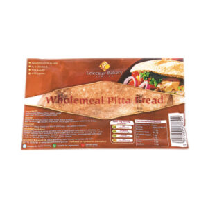 LEICESTER WHOLEMEAL PITTA BREAD OVALX6 450 grms