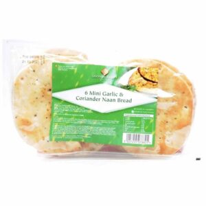 LEICESTER MINI GARLIC NAAN 450 grms
