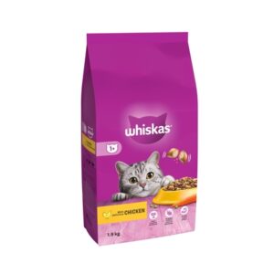 WHISKAS ADULT DRY CHICKEN 1.9 KG