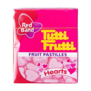 TUTTI FRUTTI HEARTS 15 GRMS