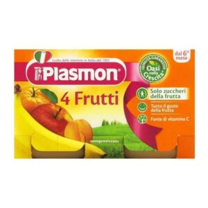 PLASMON 4 FRUTTI 2X80 GRMS