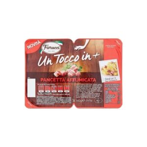 FIORUCCI PANCETTA DADINI AFFUMICATA 140 GRMS