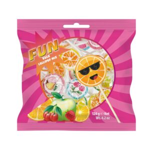 HAMLET BAG ROCK LOLLIPOP MIX 120 GRMS