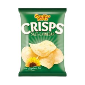 SUNSHINE SNACKS CRISPS SALT AND VINEGAR 40 GRMS