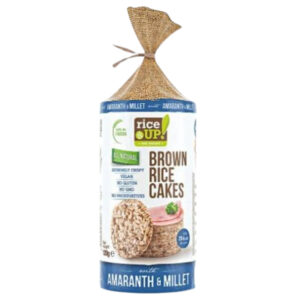 RICEUP NH RICE CAKES MILLET & AMARA 120 grms