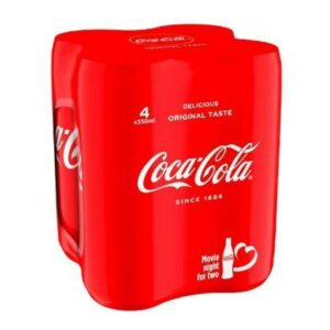 COCA COLA CAN  4X330 ML