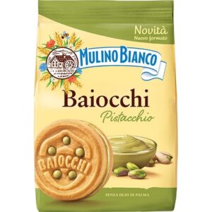MULINO BIANCO BAIOCCHI PISTACCHIO BISCUITS PACK 240 GRMS