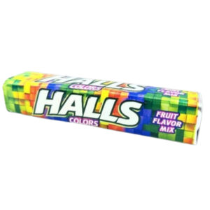 HALLS COLORS 34 GRMS