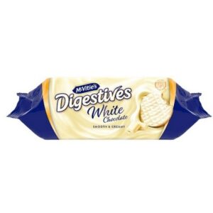 MCVITIES DIGESTIVE WHITE CHOCOLATE 232 GRMS