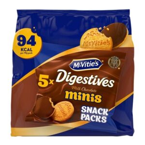 MCVITIES DIGESTIVE MINI CHOCOLATES 190 GRMS