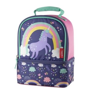 THERMOS DUAL LUNCH BOX COOLER UNICORN