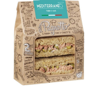 PAGNOTTO MEDITERRANEO TUNA 160 GRMS