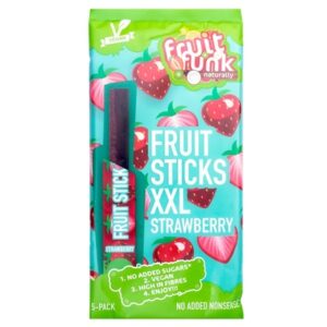FRUIT FUNK FRUITSTICK XXL - STRAWBERRY 5 PCS.