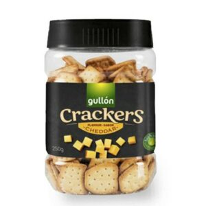 GULLON CRACKERS WITH CHEESE 250 GRMS