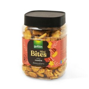 GULLON MINI BITES JAMON CRACKERS 250 GRMS