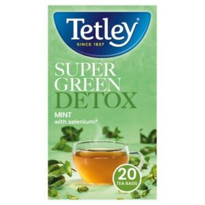 TETLEY SUPER GREEN DETOX MINT