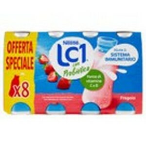 I NESTLE LC1 FRAGOLA CON PROBIOTICO 8X90 GRMS