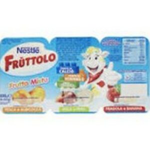 I NESTLE FRUTTOLO SINGLE FRUIT STRAWBERRY, BANANA, PEAR 300 GRMS