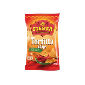 LA FIESTA TORTILLA CHIPS CHILLI 200 grms