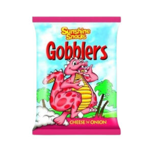 SUNSHINE SNACKS GOBBLERS CHEESE & ONIONS 30 GRMS