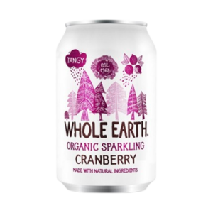 WE ORG DARK SPARKLING CRANBERRY DRI 330 ML