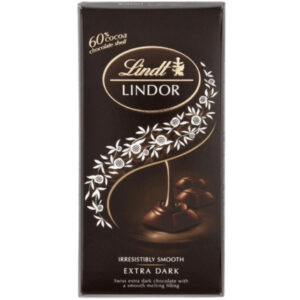 LINDT LINDOR TABLET DARK  100 GRMS