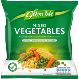 GREEN ISLE MIXED VEG 450 GRMS