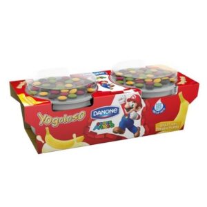DANONE SUPER MARIO YOGOLOSO BANANA 2x110 grms