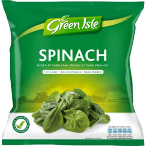 GREEN ISLE LEAF SPINACH 450 GRMS