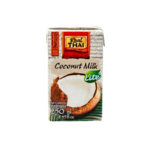 REAL THAI UHT COCONUT MILK LIGHT 250 ML