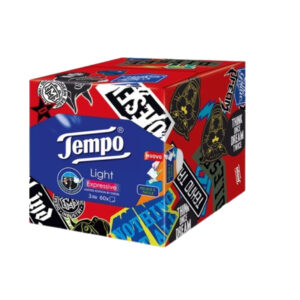 TEMPO LIGHT BOX 12CS 3PLY 60 PCS.
