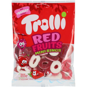 TROLLI RED FRUITS RINGS 200 GRMS