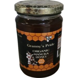 GRANNYS PRIDE ORGANIC MANUKA HONEY 350 GRMS