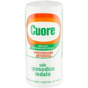 CUORE IODIZED SALT 180 GRMS